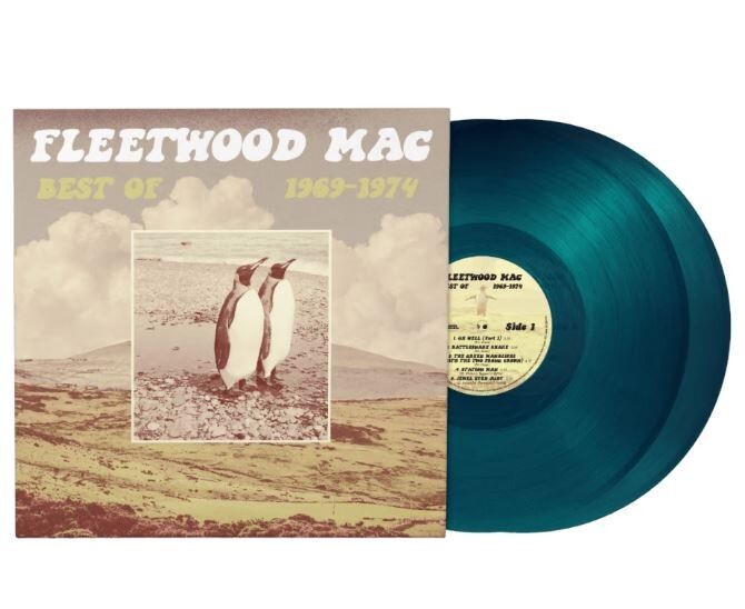 FLEETWOOD MAC Best Of Fleetwood Mac 1969-1974 2xLP Limited Blue PRENOTAZ.ADVANCE