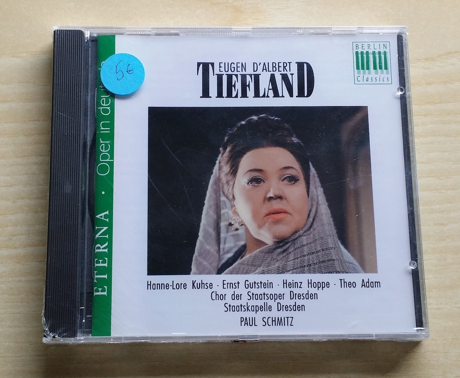 D'ALBERT - TIEFLAND - PAUL SCHMITZ - CD SIGILLATO (SEALED)