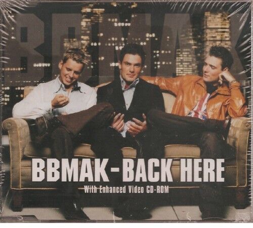 BBMAK - BACK HERE CD SINGLE + CDROM SEALED