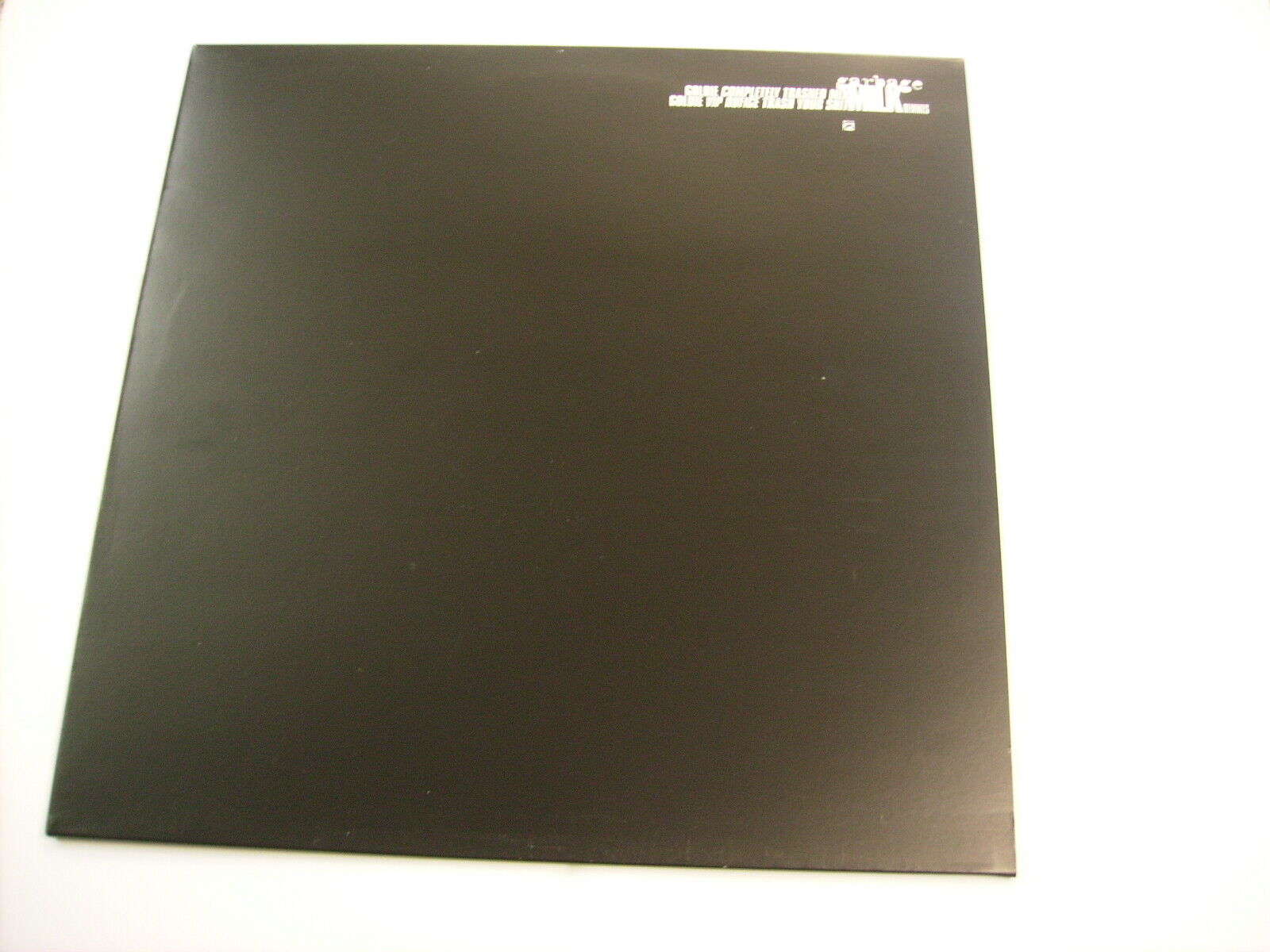 GARBAGE - MILK (REMIXES) - 12" VINYL NEW UNPLAYED 1997 - 2 TRACKS