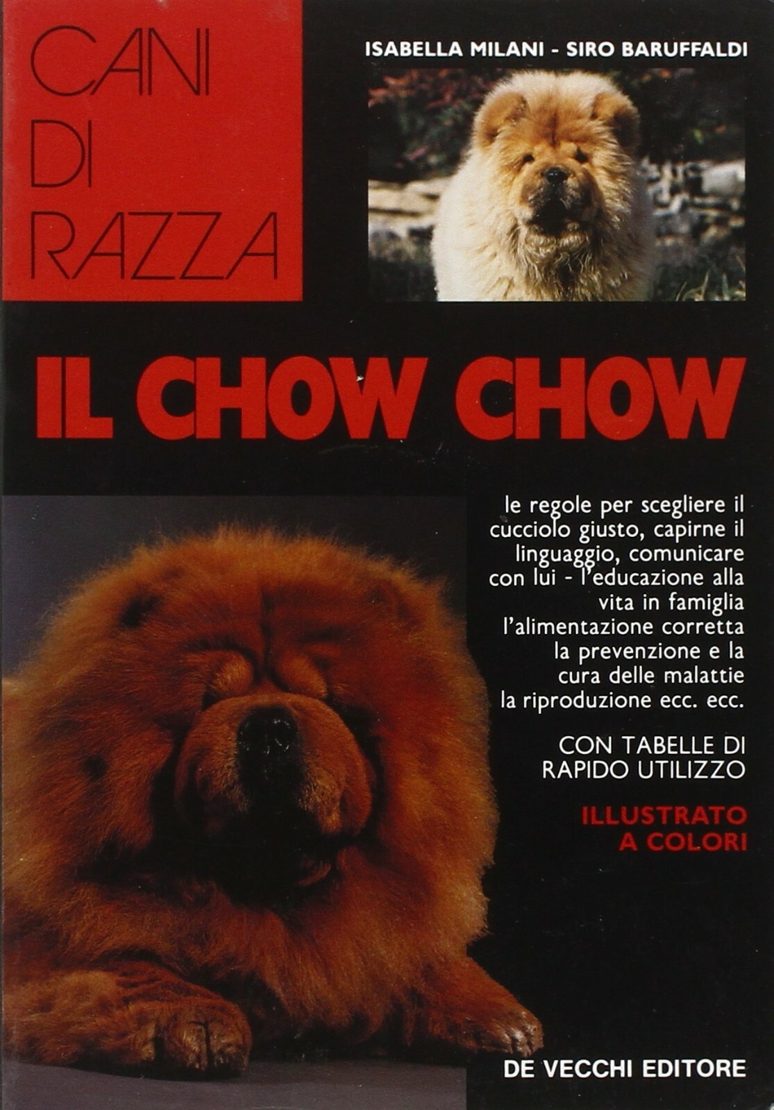 Il chow chow. Cani di razza.
