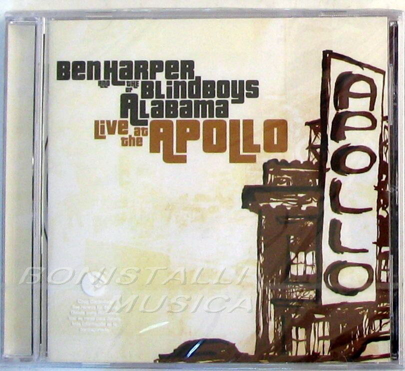 BEN HARPER & THE BLINDBOYS OF ALABAMA - LIVE AT THE APOLLO - CD SEALED
