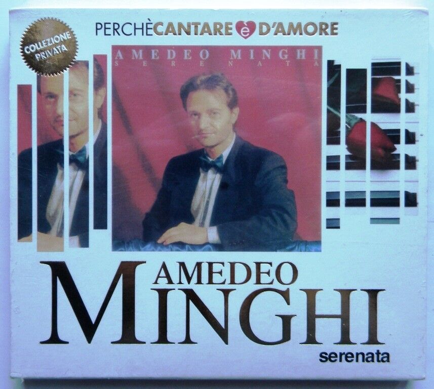 AMEDEO MINGHI SERENATA CD SLIPCASE COLLEZIONE PRIVATA NUOVO