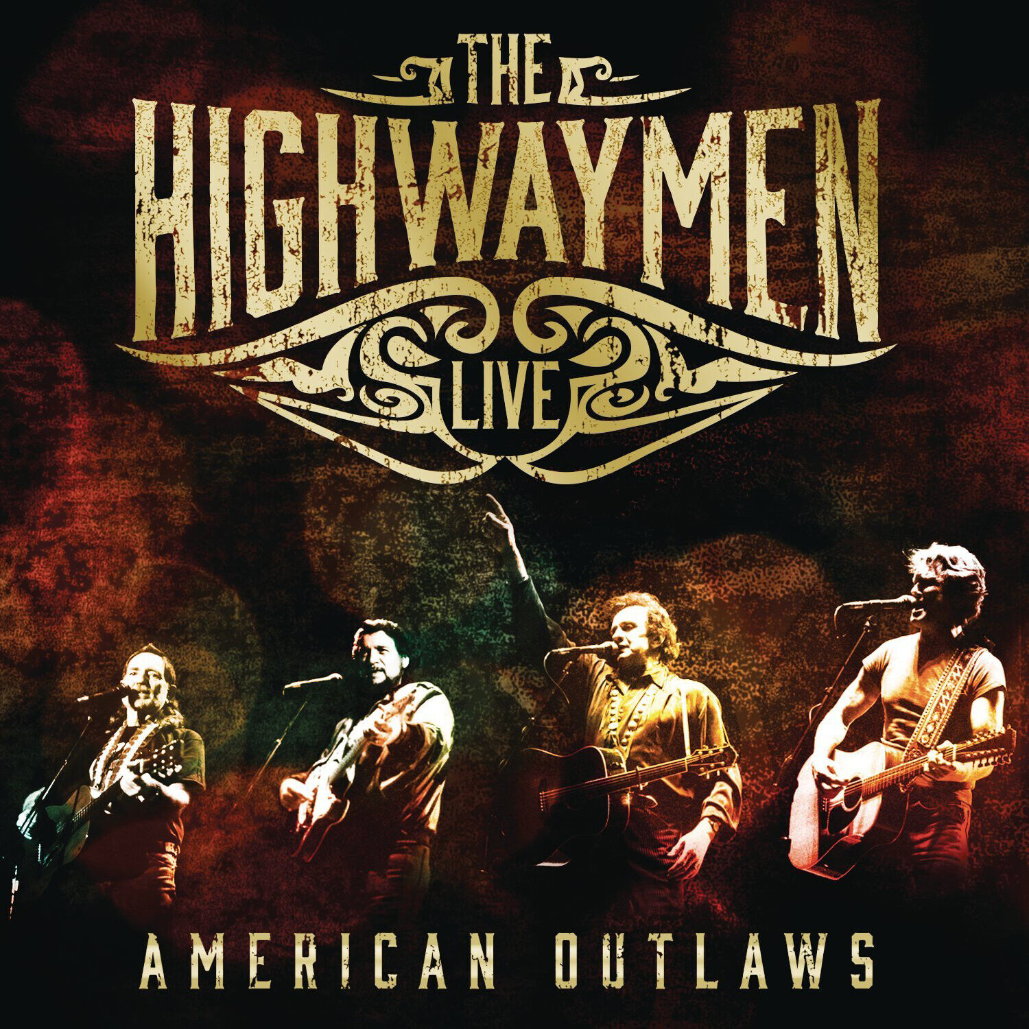 The Highwaymen Live: American Outlaws (CD) Box Set with DVD