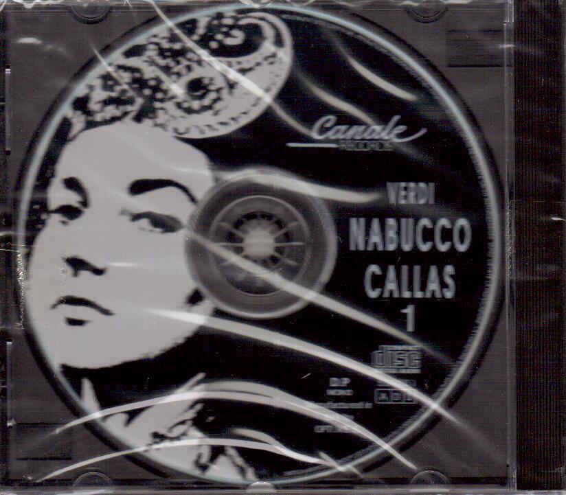 Verdi: Nabucco / Gui, Callas, Bechi. Napoli 20.12.1949 - CD