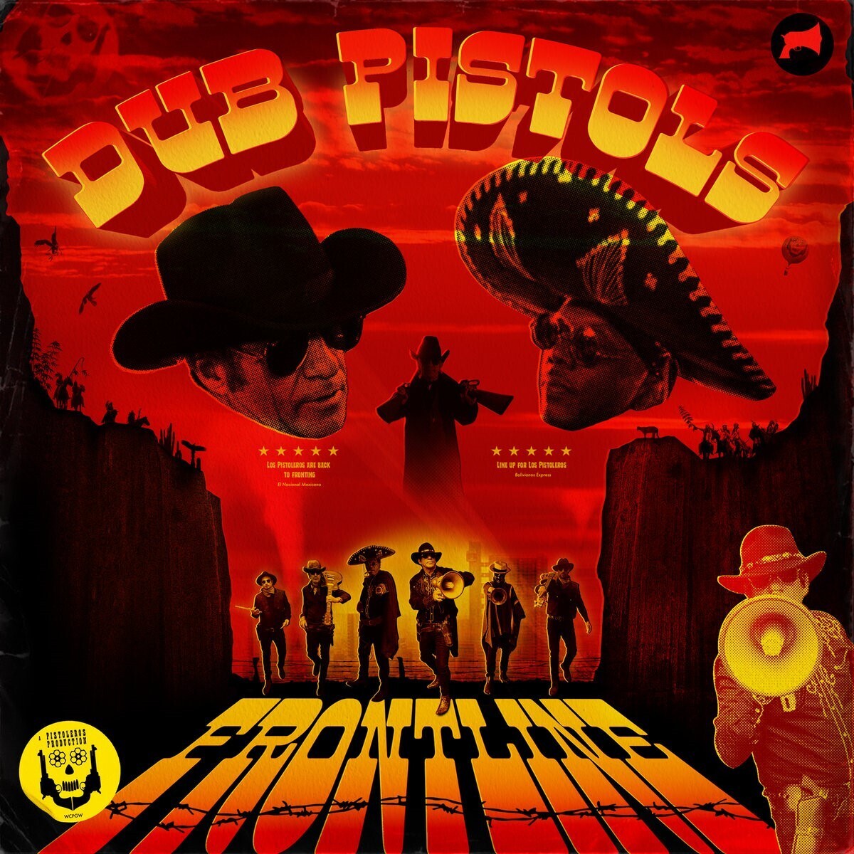 Dub Pistols Frontline (Vinyl LP) 12" Album Coloured Vinyl (Limited Edition)