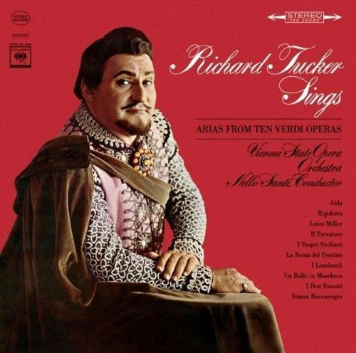 Richard Tucker Richard Tucker Sings Arias from Ten Verdi Operas (CD) Album