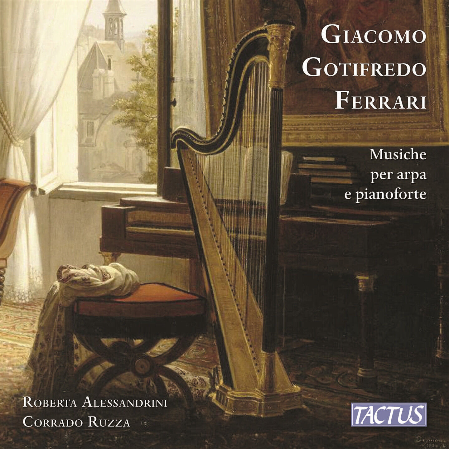 Roberta Alessandrini, Corrado Ruzza - Ferrari: Musiche Per Arpa E Pianoforte