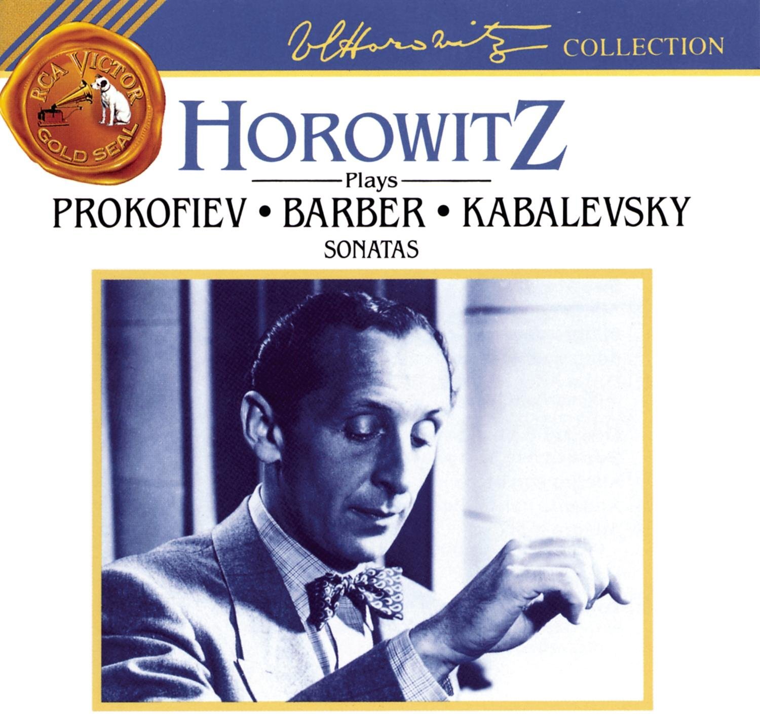 Sergei Prokofiev Horowitz plays Prokofiev, Barber, Kabalevsky Sonatas (CD)