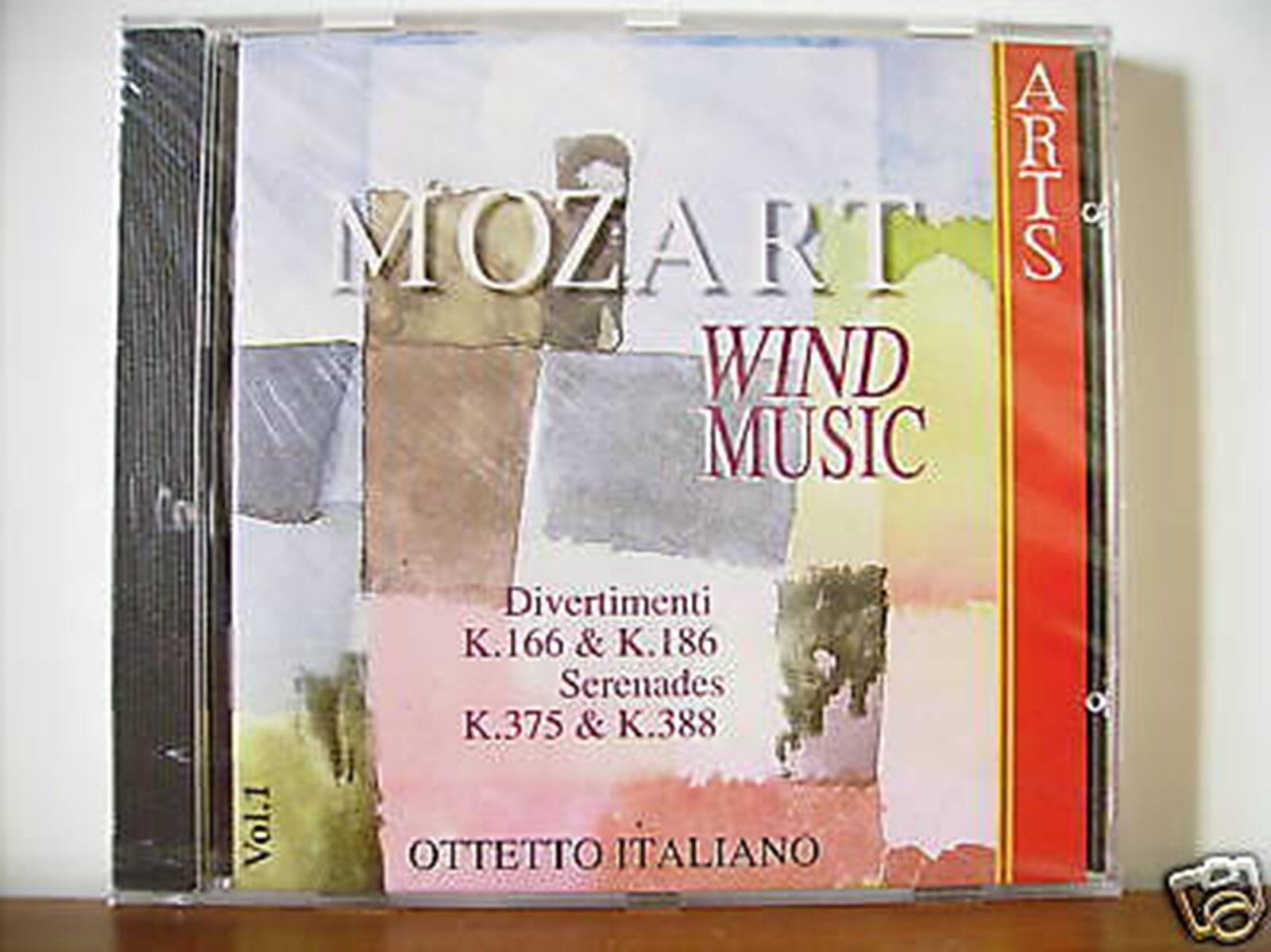 MOZART WIND MUSIC VOL 1  CD