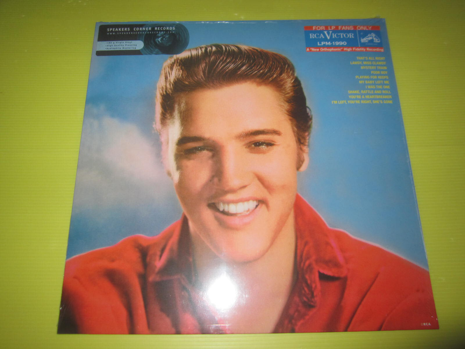 ELVIS PRESLEY -FOR LP FANS ONLY- SPEAKERS CORNER REC. LPM-1990 SEALED,180gr 2008