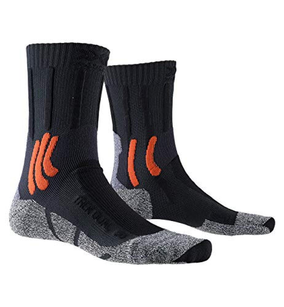 (TG. 45-47) X-Socks Trek Dual, Calzini da Escursionismo Unisex-Adulto, Granite G