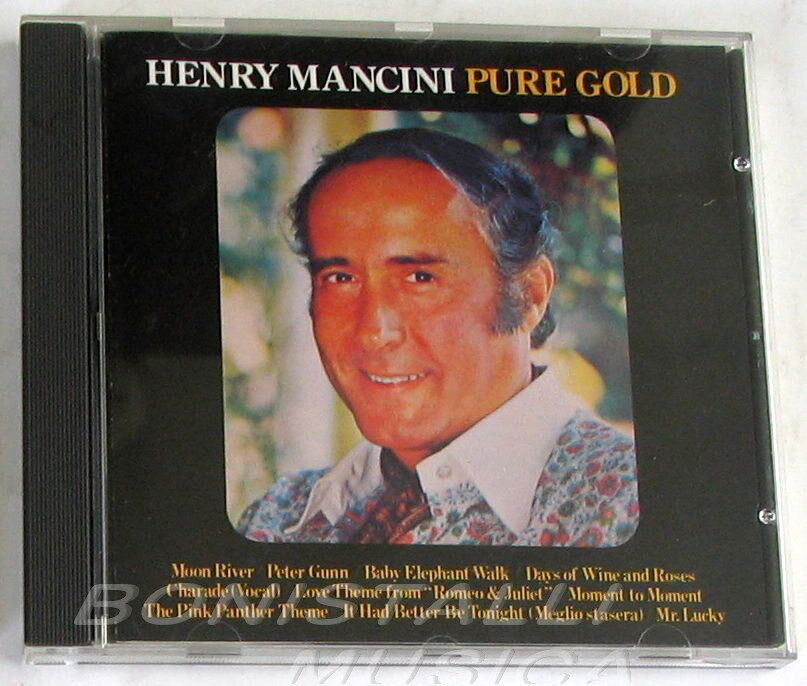 HENRY MANCINI PURE GOLD  - SOUNDTRACK O.S.T. - CD Nuovo Unplayed