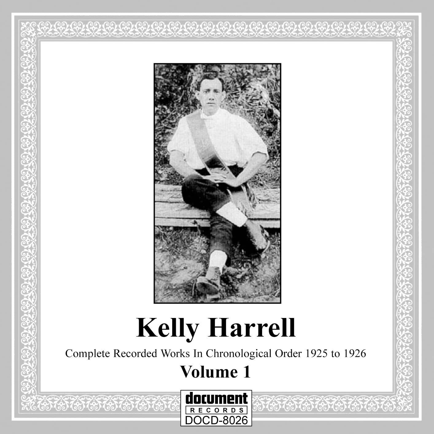 Kelly Harrell Vol. 1-1925-26 Complete Record (CD)
