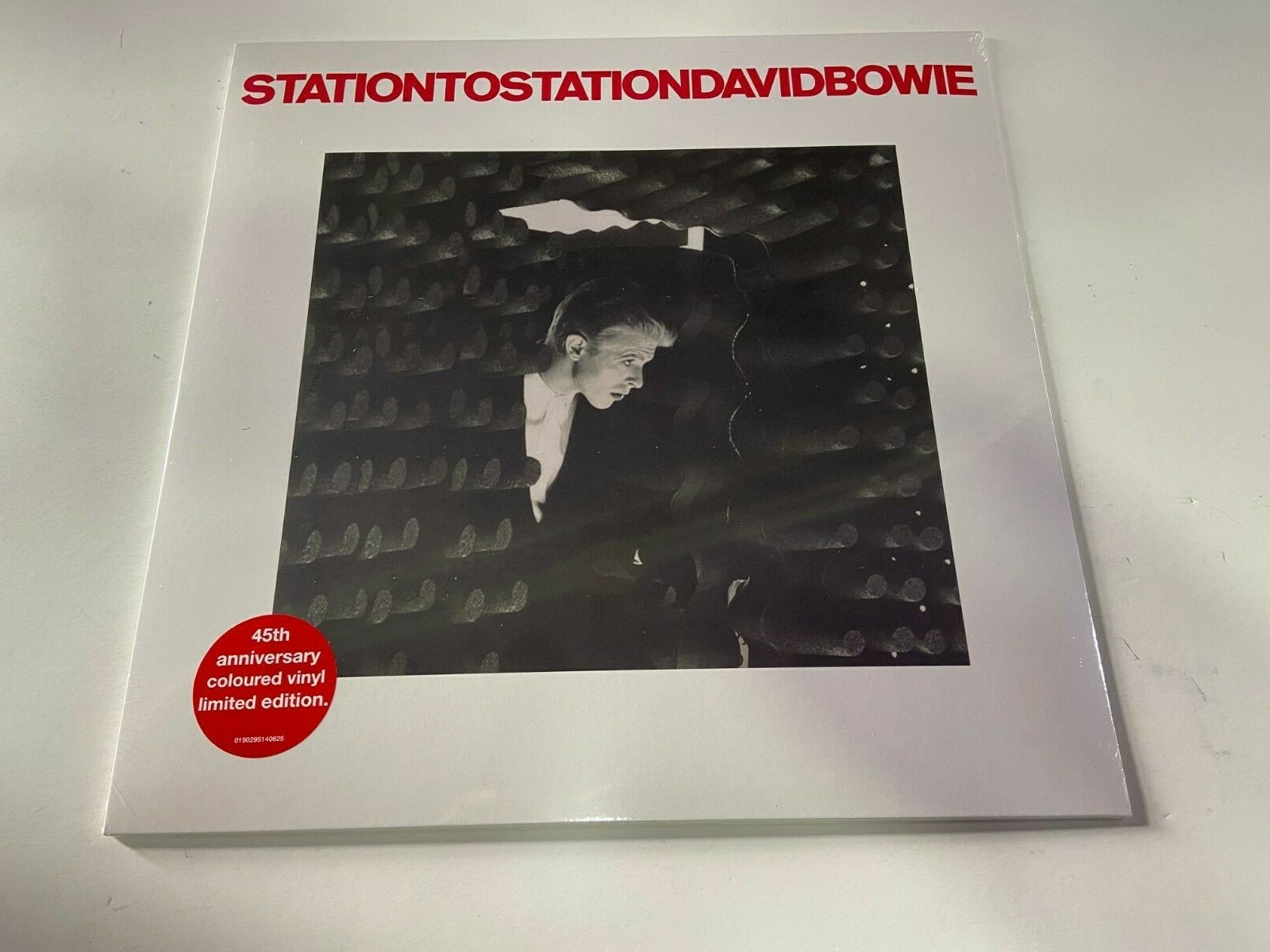 LP DAVID BOWIE STATION TO STATION 45°Th ANN VINIL RED COLOUR NUOVO E SIGILLATO