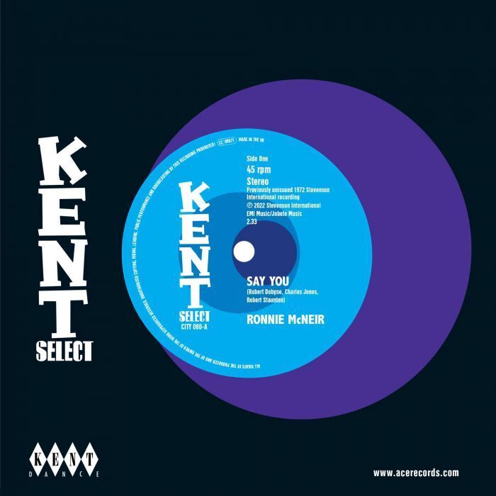 Ronnie McNeir Say You/I'm Sorry (Vinyl LP) 7" Single