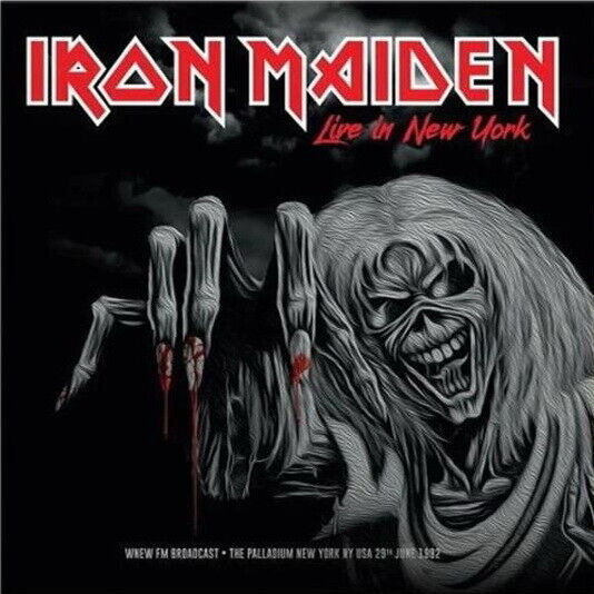 Vinile Iron Maiden - Live In New York (Yellow Vinyl)