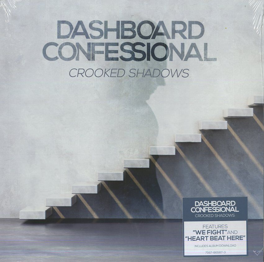 DASHBOARD CONFESSION CROOKED SHADOWS VINILE LP NUOVO SIGILLATO