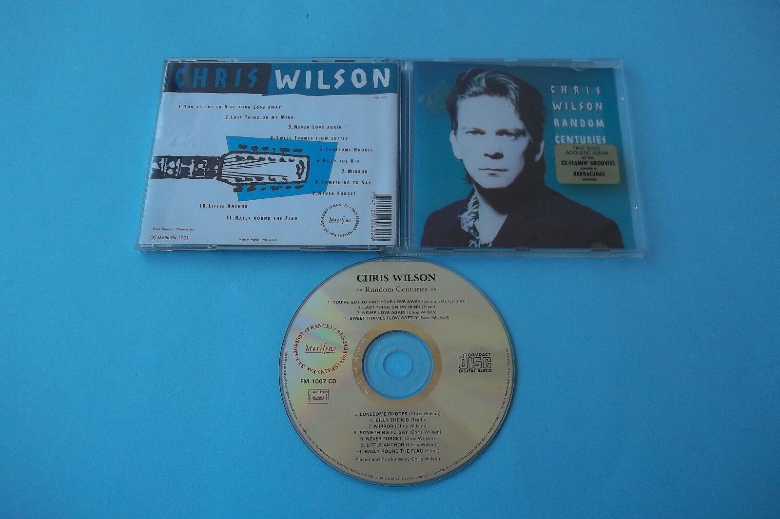CHRIS WILSON "RANDOM CENTURIES" CD 1991 MARILYN NUOVO NON SIGILLATO