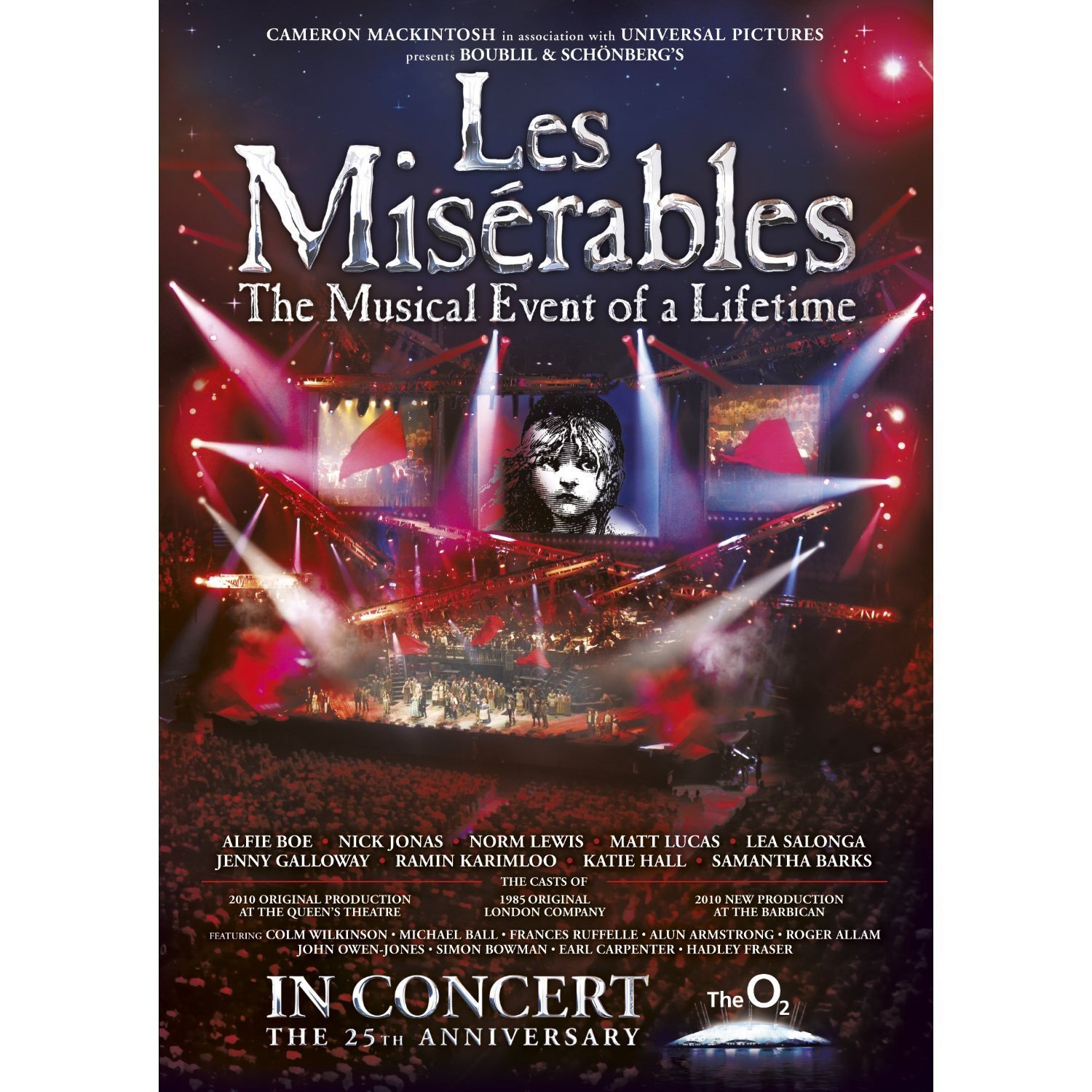 Dvd Miserables (Les): Original Cast Recording - 25Th Anniversary Concert