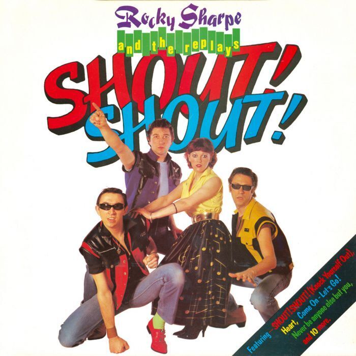 Rocky Sharpe and The Replays Shout! Shout! (CD) Album