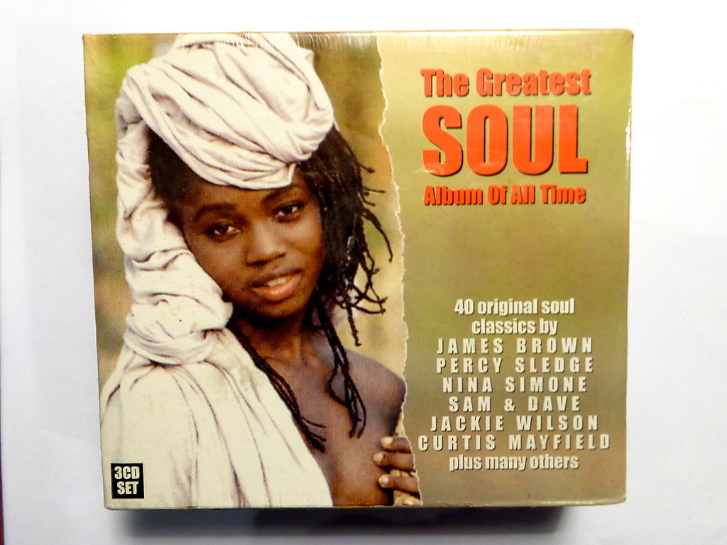 THE GREATEST SOUL  -  ALBUM OF ALL TIME  -  3 CD SET 1998  NUOVO E SIGILLATO