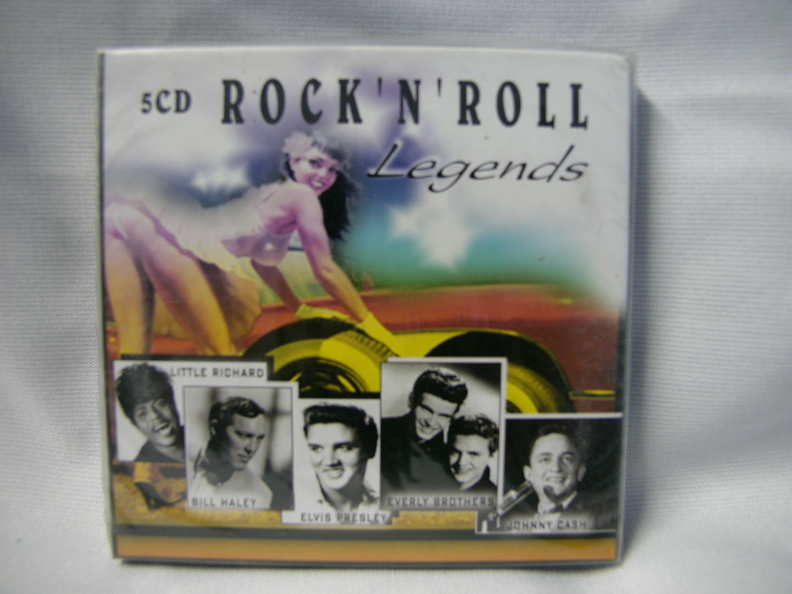 Rock 'N' Roll Legends - 5CD SIGILLATO Nuovo Presley Cash Haley ....