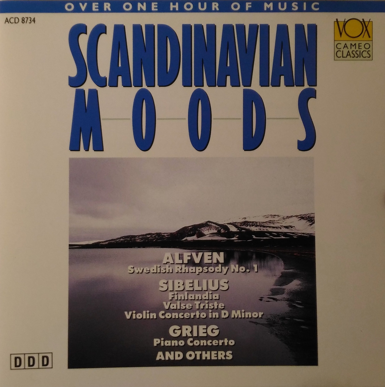 Sibelius/Grieg/Sinding/Alfven Scandinavian Moods (CD)