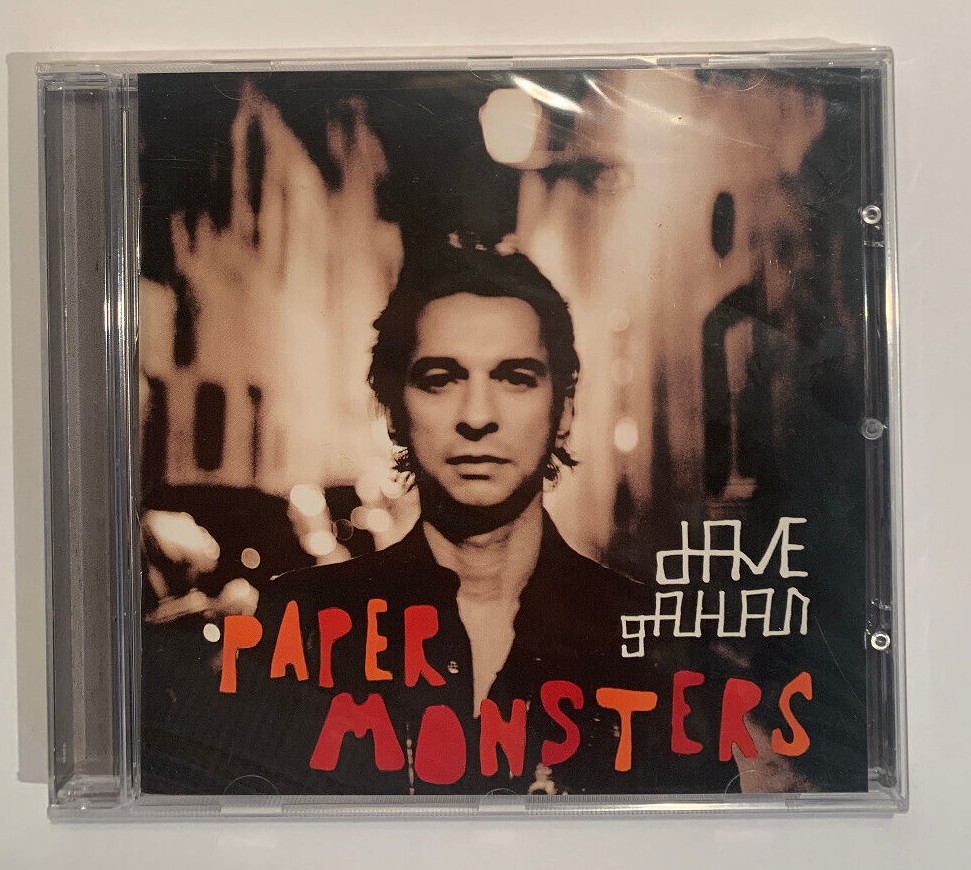Dave Gahan Paper Monsters CD frontman Depeche Mode 2003 rock synth pop
