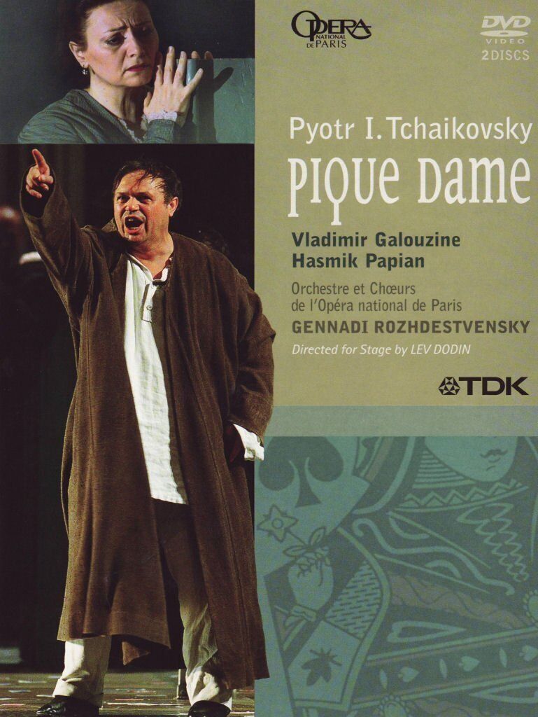 Tchaikovsky: La Dama Di Picche - Pique Dame / Rozhdestvensky, Galouzine (2 Dvd)