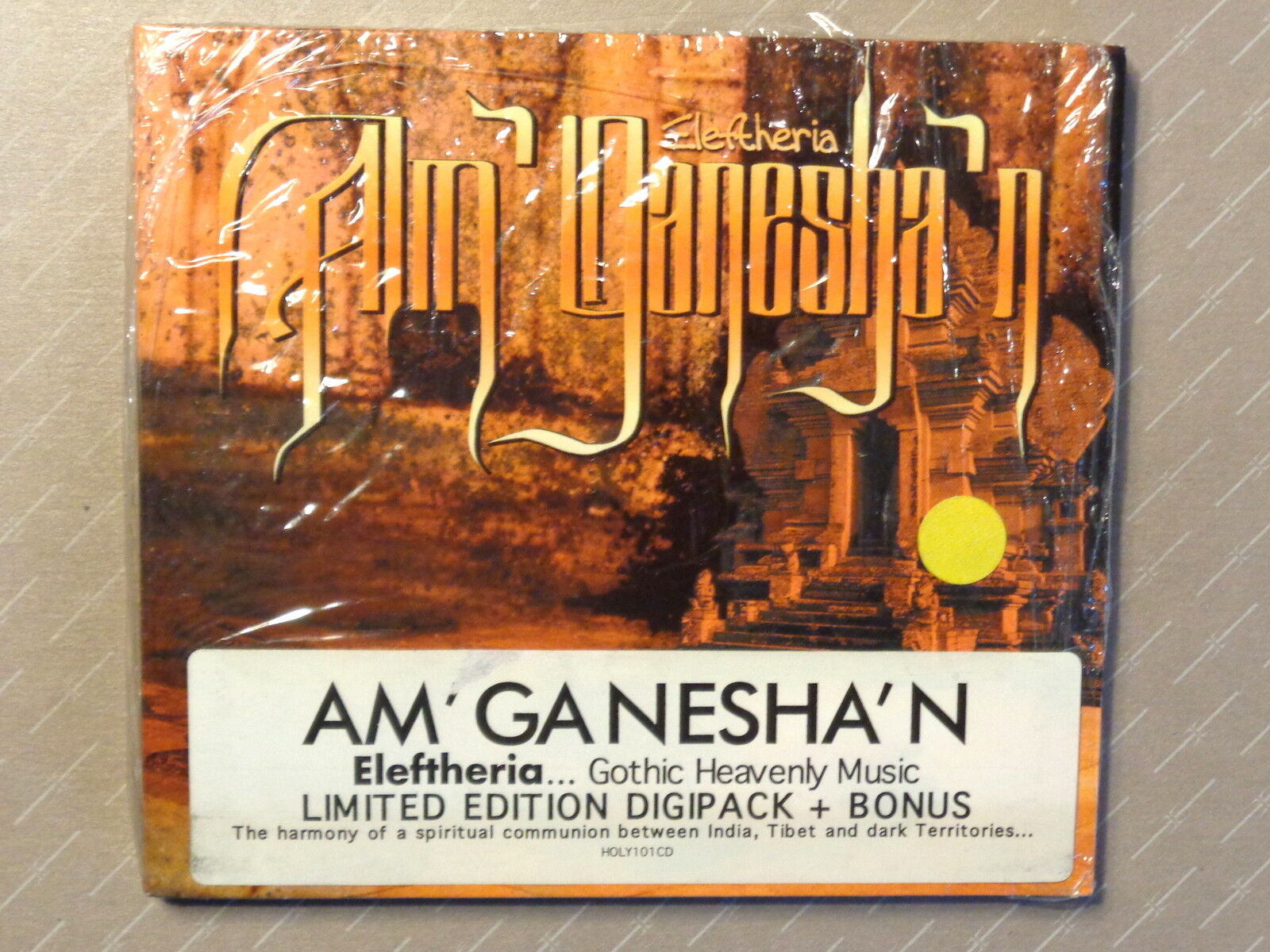 AM' GANESHA' N  -  ELEFTHERIA... - LIMITED EDITION -  CD  NUOVO E SIGILLATO