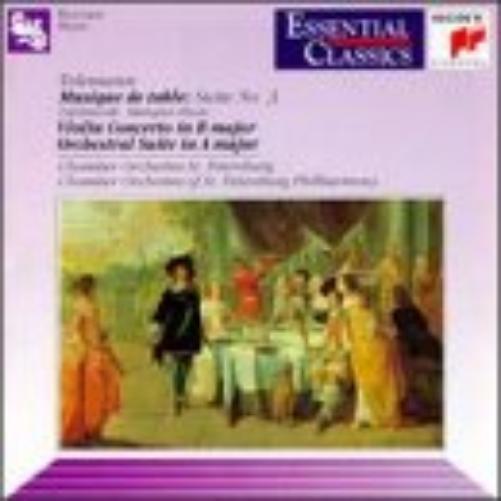 Georg Philipp T Telemann: Musique de Table; Concerto for 4 Violins in G Maj (CD)