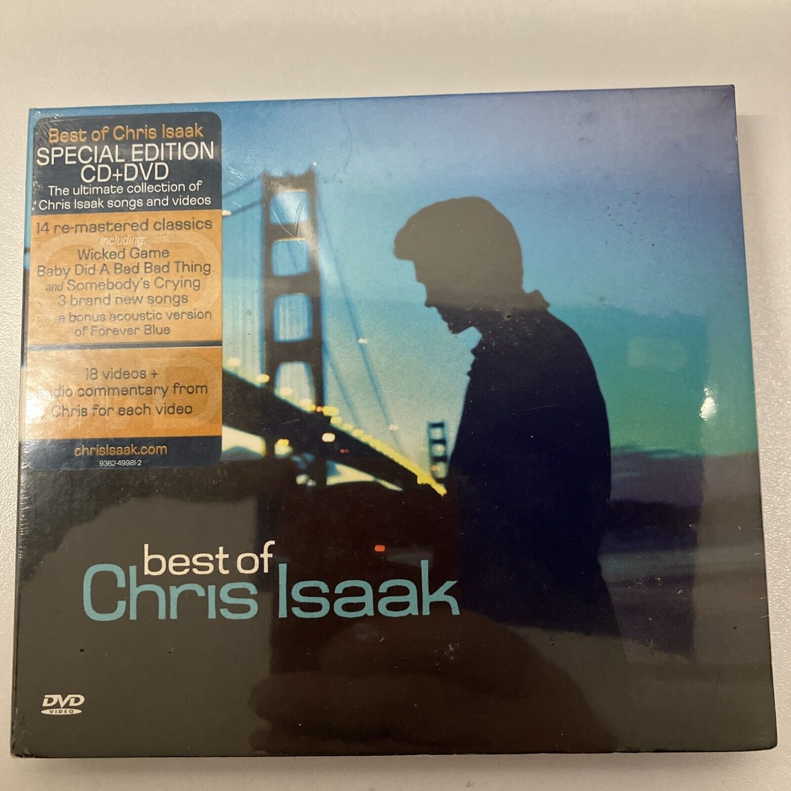 Chris Isaak - Best of Chris Isaak [CD + DVD] - Chris Isaak CD I6VG The Cheap