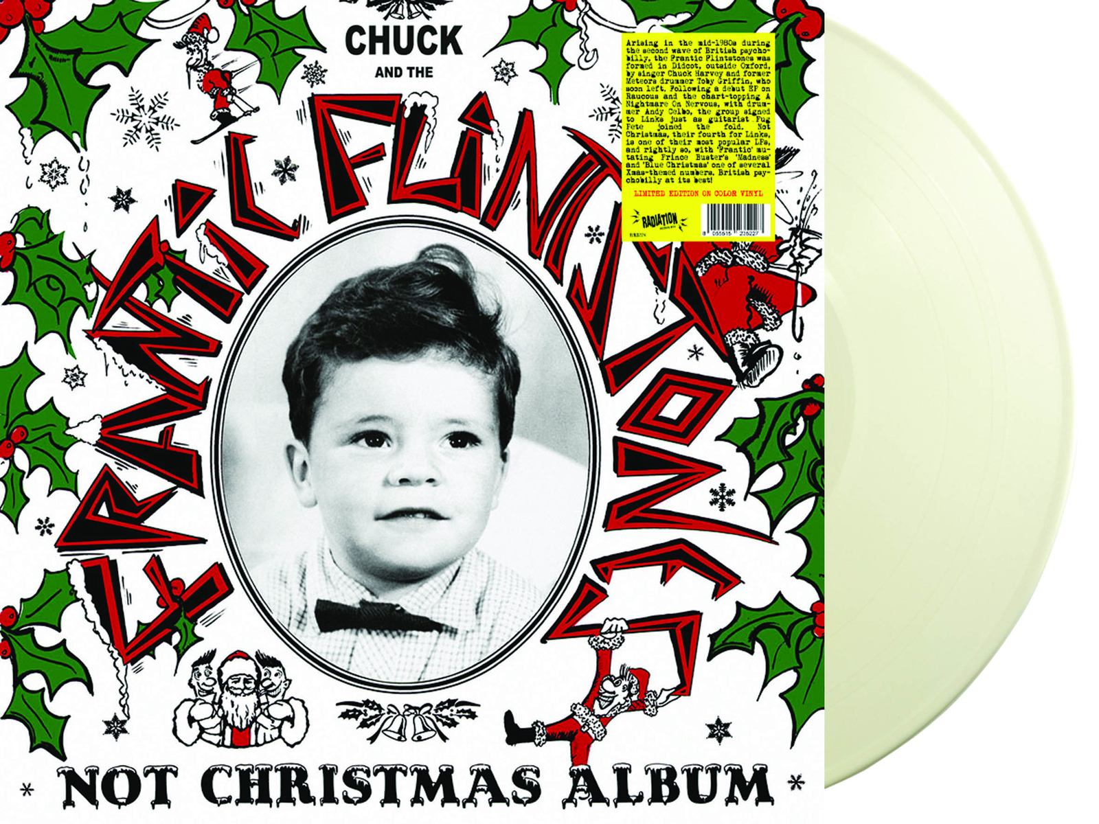 Frantic Flintstones Not Christmas Album (Vinyl LP) 12" Album Coloured Vinyl