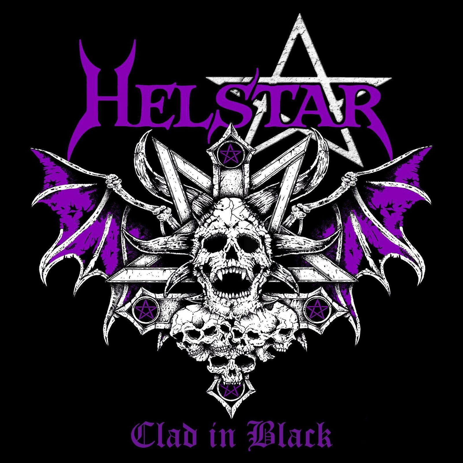 Helstar Clad in Black (CD) Deluxe  Album
