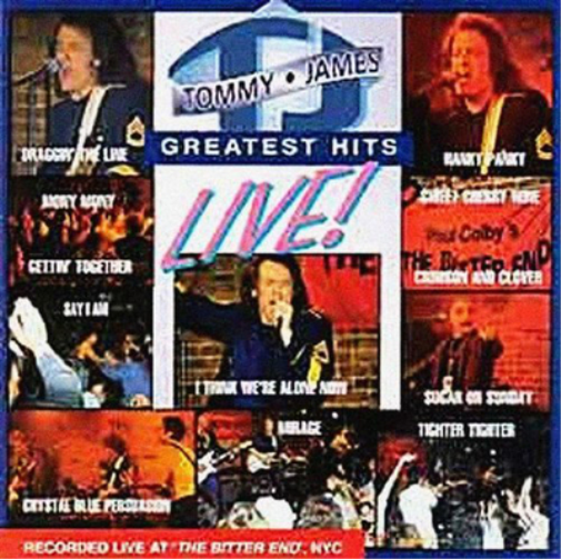 Tommy James Greatest Hits Live (CD) Album