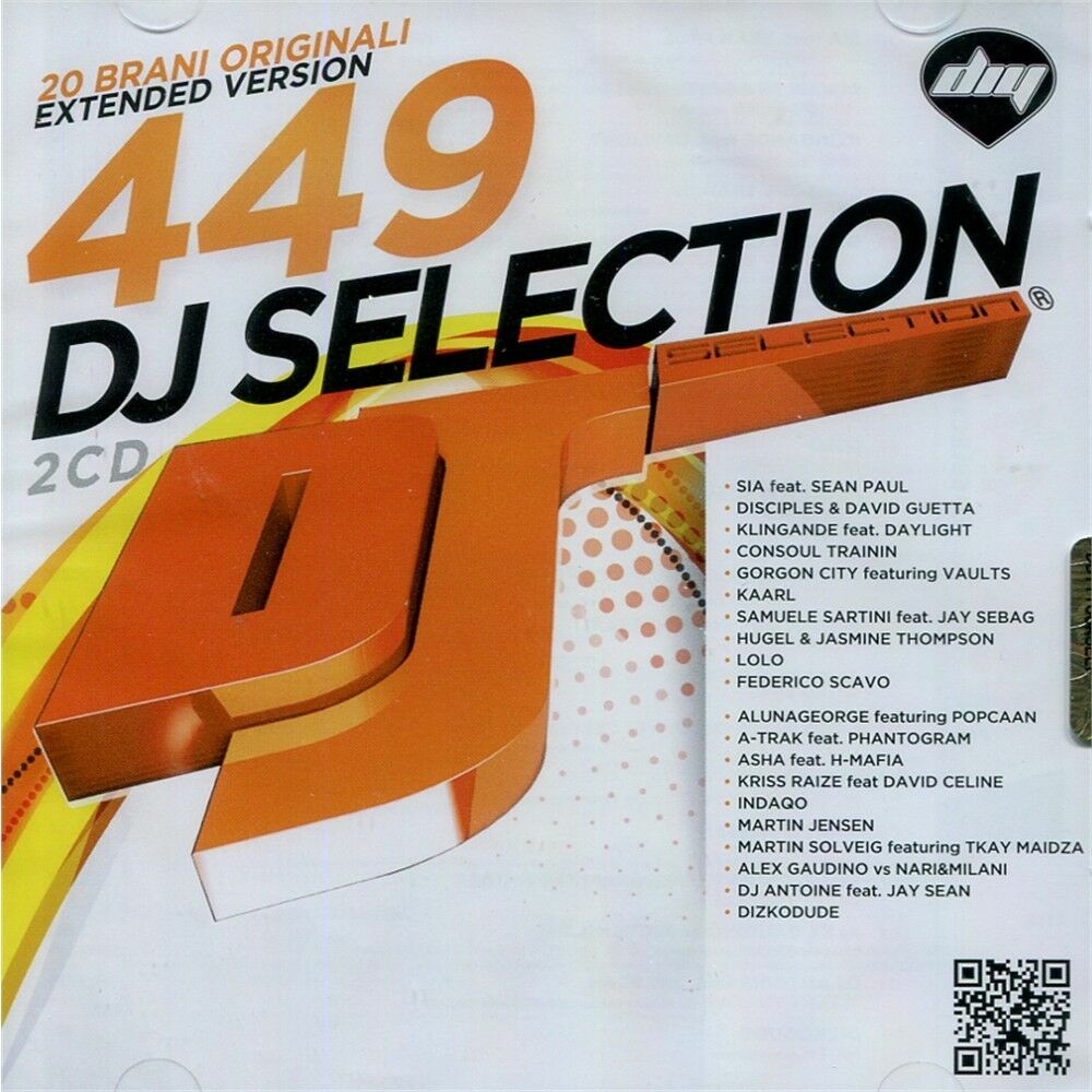 DJ SELECTION 449 extended version 2CD unmixed per DJ originale CELLOPHANATO
