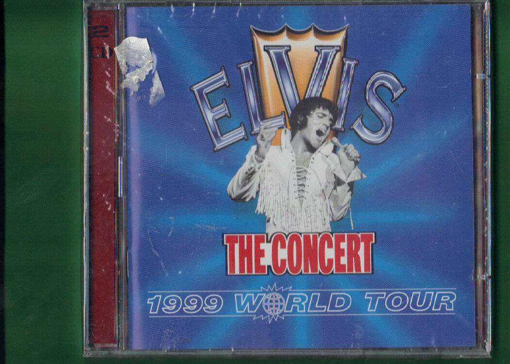 ELVIS PRESLEY - THE CONCERT 1999 WORLD TOUR DOPPIO  CD NUOVO SIGILLATO