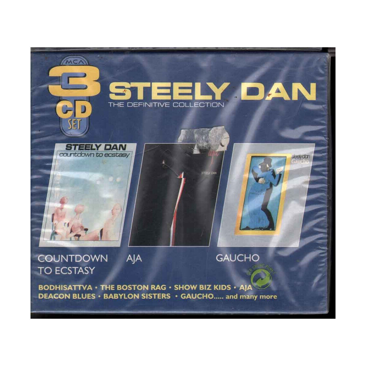 Steely Dan 3 CD The Definitive Collection MCD 32176 Sigillato 0008813217622
