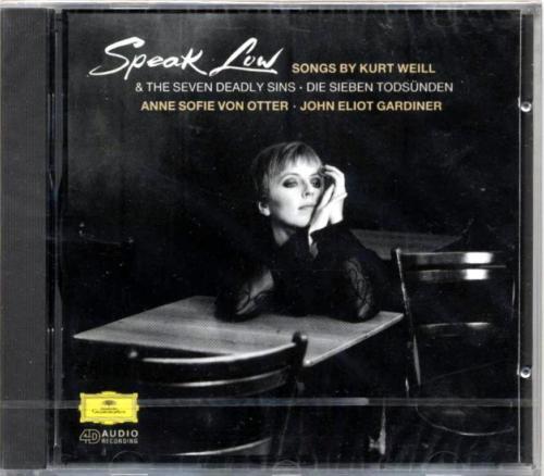 KURT WEILL - SPEAK LOW - VON OTTER GARDINER - CD NEW