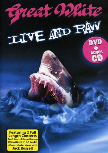 Music Dvd Great White - Live & Raw