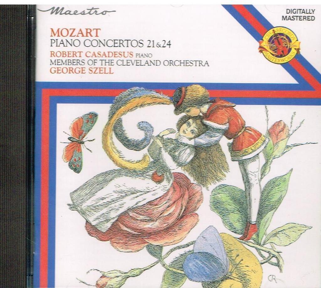 Mozart: Concerti Per Piano (Concertos) Nos 21 & 24 / Casadesus, Szell - CD