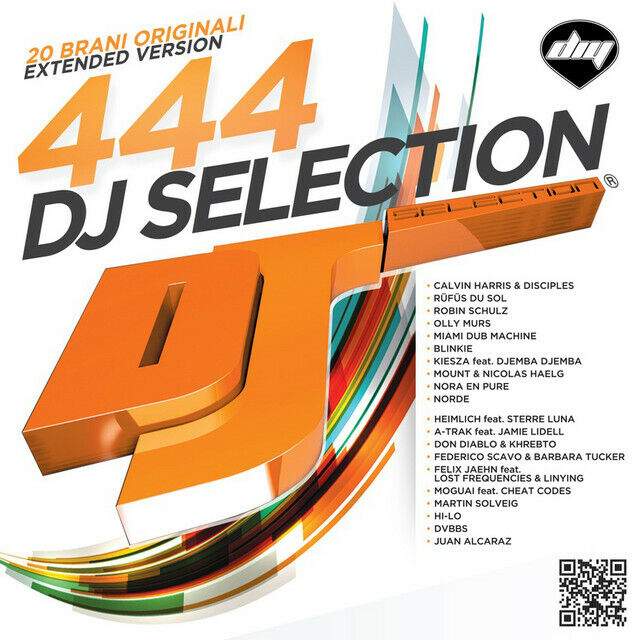 DJ SELECTION 444 extended version 2CD unmixed per DJ originale CELLOPHANATO