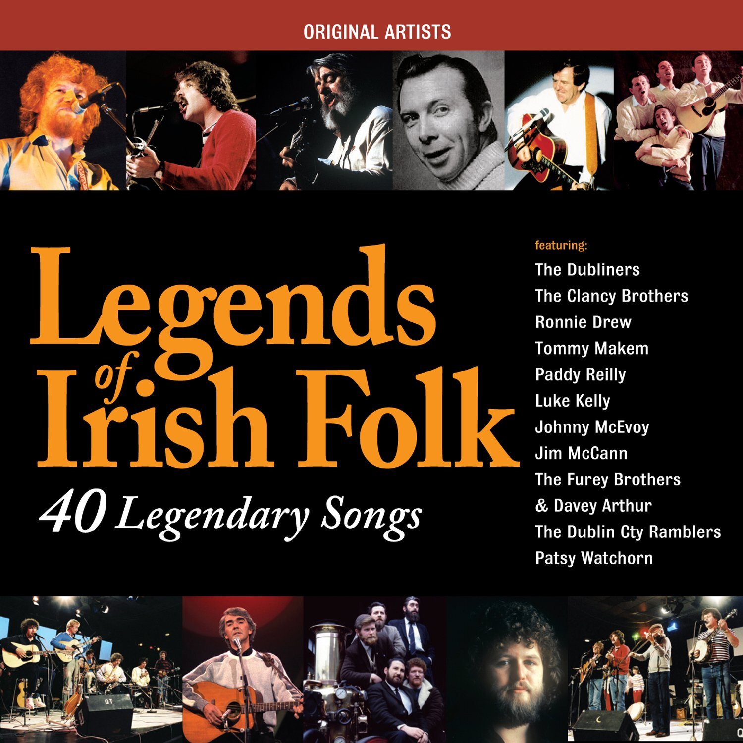 Various Artists Legends Of Irish Folk (CD)