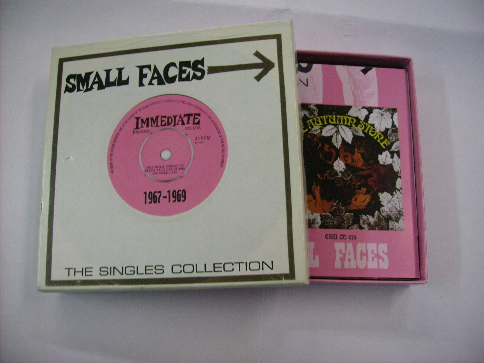 SMALL FACES - THE SINGLES COLLECTION - 6X5" CD SINGLES NEW UNPLAYED 1999