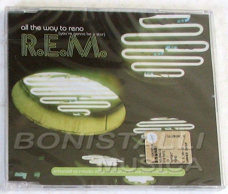 R.E.M. - ALL THE WAY TO RENO - CD Single Sealed - REM