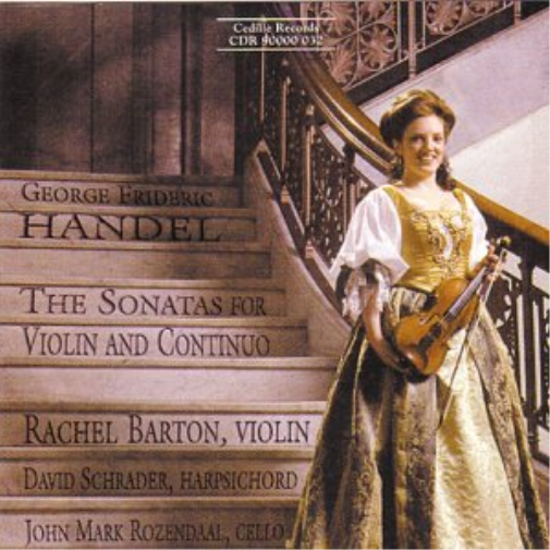 Rachel Barton Sonatas for Violin and Continuo (Barton) (CD) Album