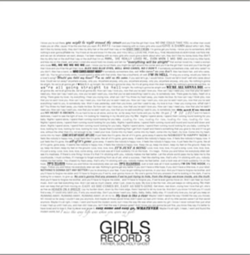 Girls Father, Son, Holy Ghost (CD) Album Digipak