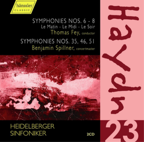 Joseph Haydn Haydn: Symphonies Nos. 6 - 8/Symphonies Nos. 35, 46, 51 (CD) Album