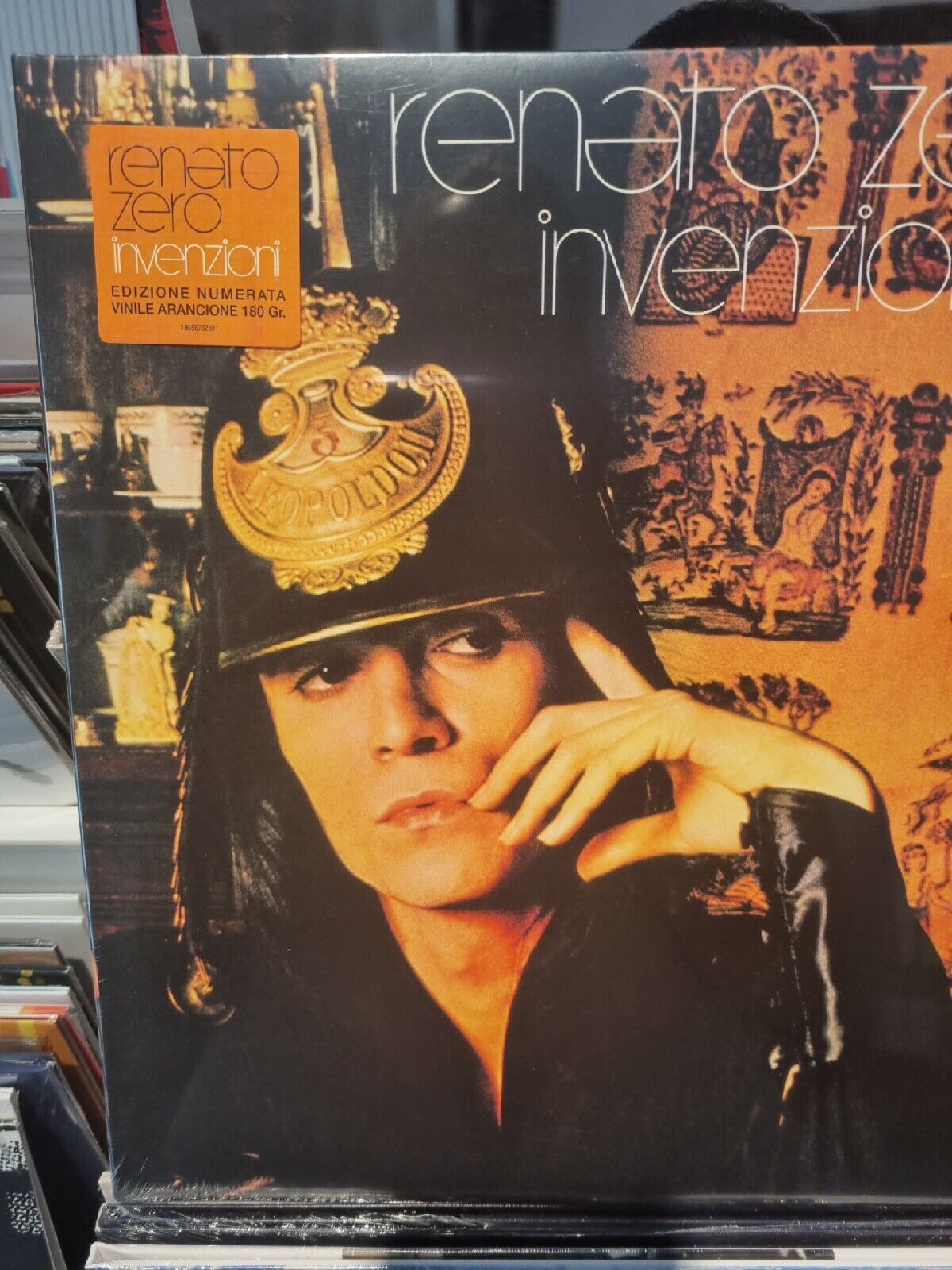 RENATO ZERO - Invenzioni (2022) LP orange vinyl